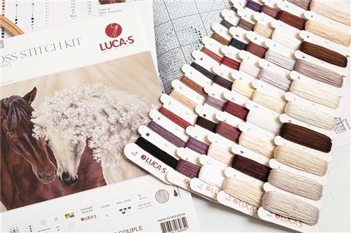 The perfect couple BU5010L Counted Cross-Stitch Kit