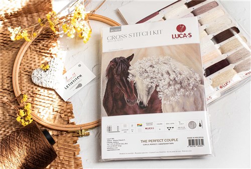 The perfect couple BU5010L Counted Cross-Stitch Kit