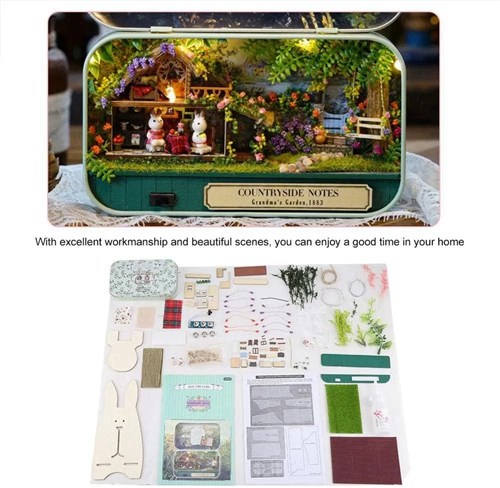 Miniature Wizardi Roombox Kit - Countryside Notes