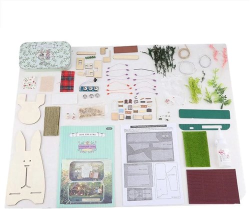 Miniature Wizardi Roombox Kit - Countryside Notes
