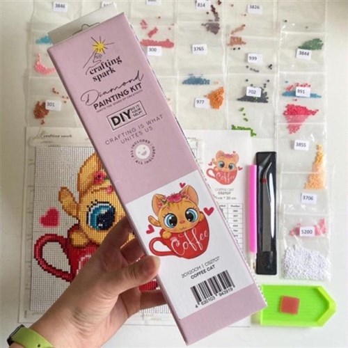Kitten Diamond Painting Kit