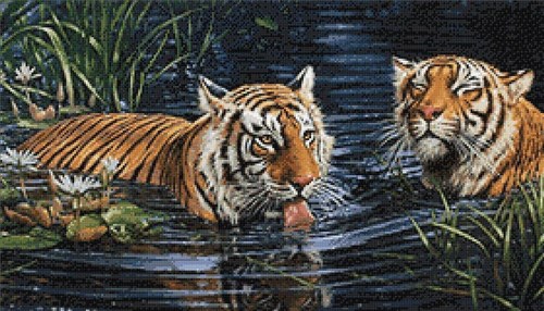 Tigers Diamond Painting Kit