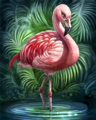 Flamingo Diamond Painting Kit