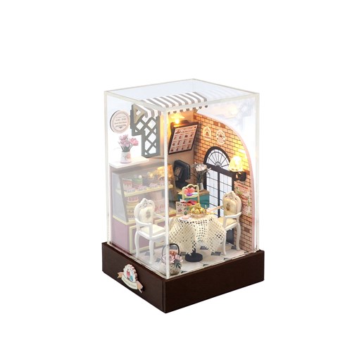 Miniature Wizardi Roombox Kit - Dessert Cafe