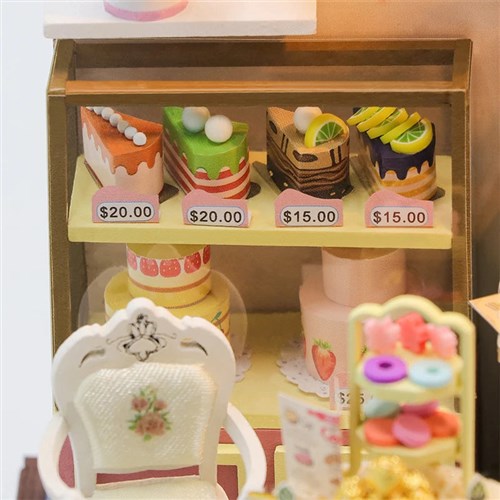 Miniature Wizardi Roombox Kit - Dessert Cafe