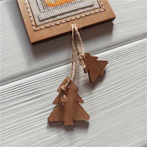 Cozy Corner Cross Stitch Kit And Frame
