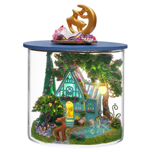Miniature Wizardi Roombox Kit - Fantasy Wonderland Dollhouse Kit