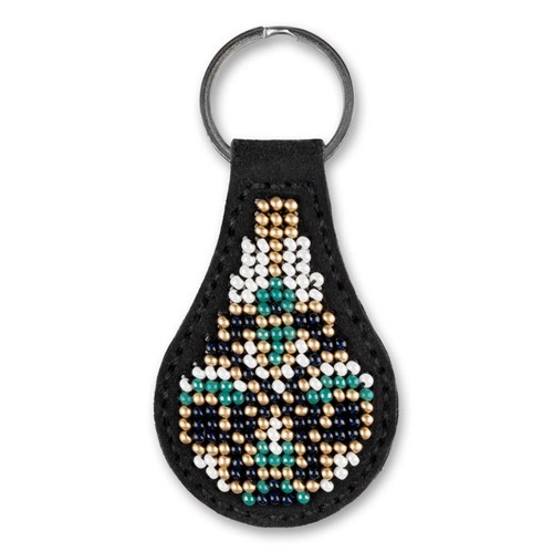 Bead embroidery kit on artificial leather FLBB-091