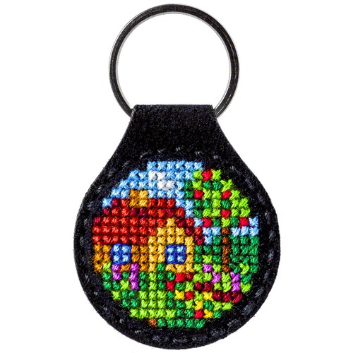 Cross-stitch kits on artificial leather FLHL-012