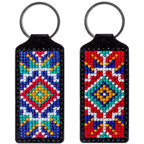 Cross-stitch kits on artificial leather FLHL-021