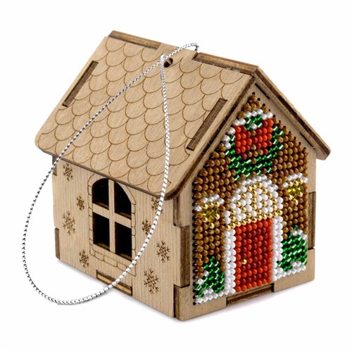 Set for embroidery with beads on wood FLK-556