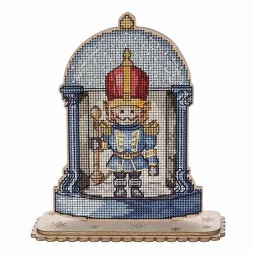 Cross-stitch kits on wood FLW-049