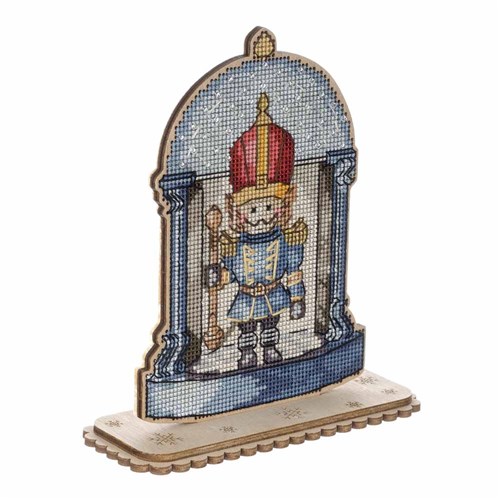Cross-stitch kits on wood FLW-049