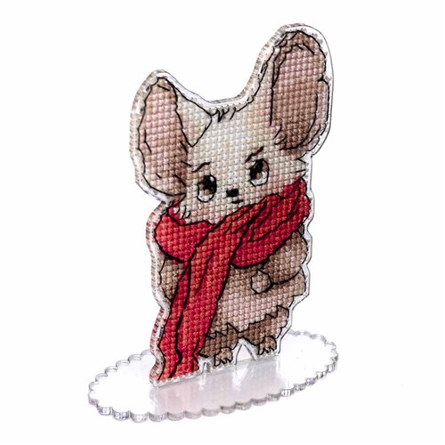 Cross-stitch kits on a plastic base FLX-003