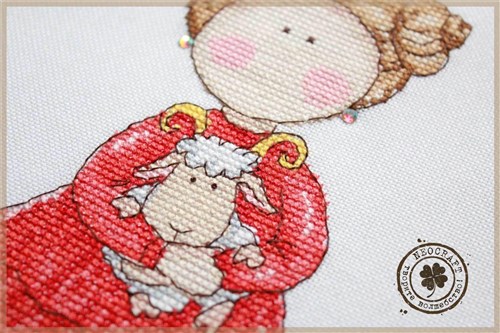 Aries GR-04 Counted Cross-Stitch Kit