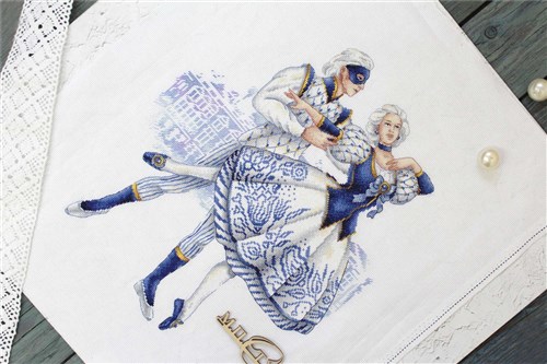 Dancers HB-668 / SNV-668 Counted Cross Stitch Kit