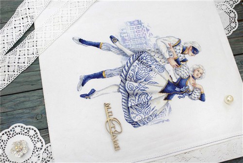 Dancers HB-668 / SNV-668 Counted Cross Stitch Kit
