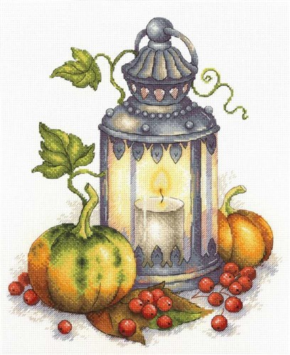 Autumn Flame HB-684 / SNV-684 Counted Cross Stitch Kit