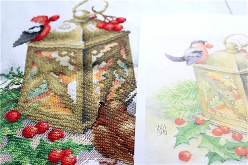 Winter Warmth HB-685 / SNV-685 Counted Cross Stitch Kit