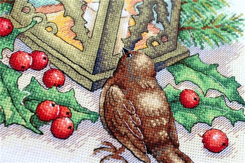 Winter Warmth HB-685 / SNV-685 Counted Cross Stitch Kit