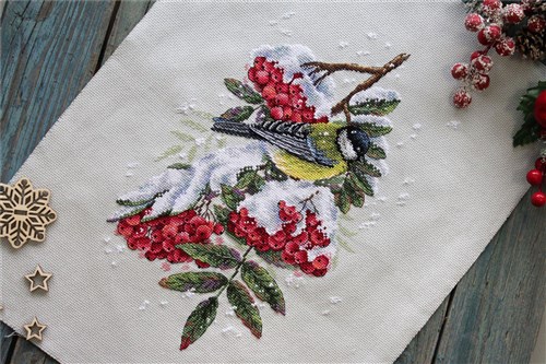 Bird on the Branch HB-726 / SNV-726 Counted Cross Stitch Kit