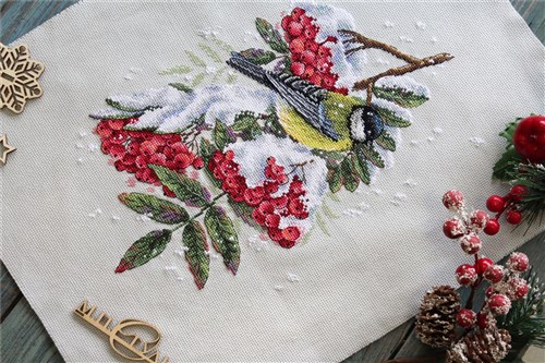 Bird on the Branch HB-726 / SNV-726 Counted Cross Stitch Kit