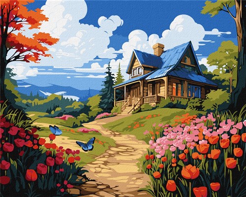 Painting by Numbers kit Spring Tale KHO6336