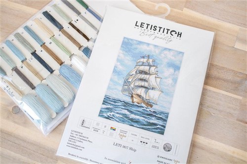 Counted Cross Stitch Kit Ship Leti907