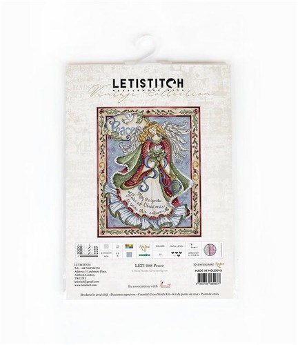 Counted Cross Stitch Kit Peace Leti988
