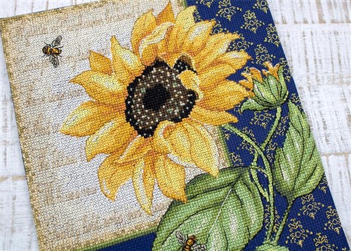 Counted Cross Stitch Kit Sunflower Melody Leti998