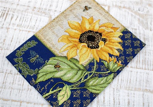 Counted Cross Stitch Kit Sunflower Melody Leti998