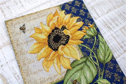 Counted Cross Stitch Kit Sunflower Melody Leti998
