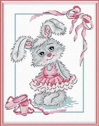 Balley Dancer M-059 / SM-059 Counted Cross-Stitch Kit