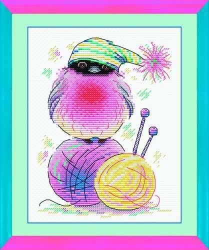 Bird M-282 / SM-282 Counted Cross-Stitch Kit