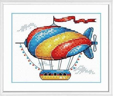 Balloon M-365 / SM-365 Counted Cross-Stitch Kit