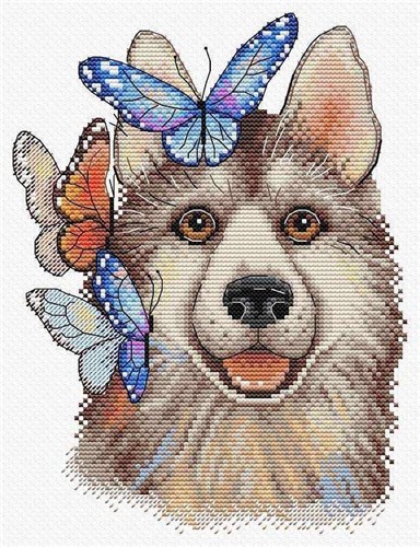 Husky M-505 / SM-505 Counted Cross Stitch Kit