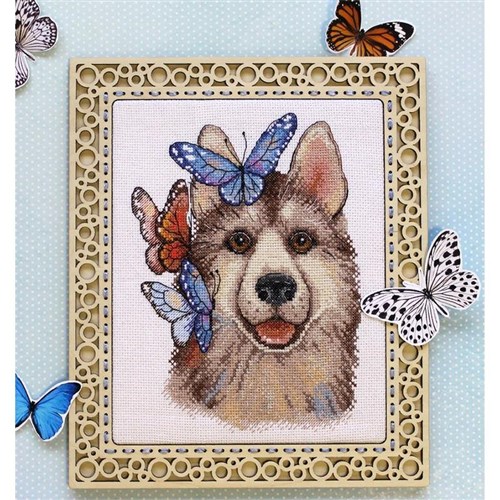 Husky M-505 / SM-505 Counted Cross Stitch Kit
