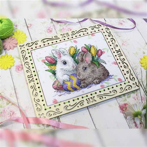 Fluffy Friends M-507 / SM-507 Counted Cross Stitch Kit