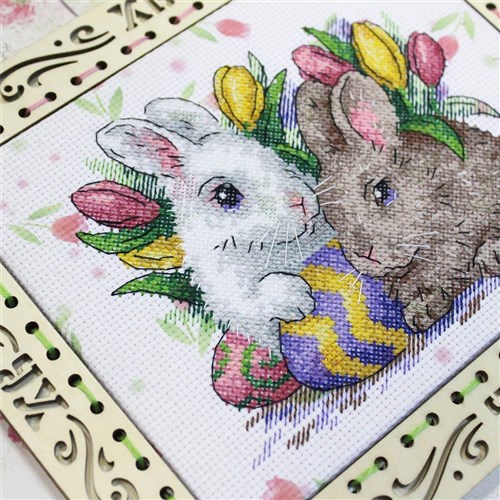 Fluffy Friends M-507 / SM-507 Counted Cross Stitch Kit