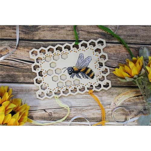 Bee plywood organiser O-025