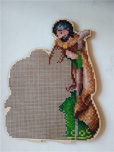 The Wise Men O-029 Christmas Counted Cross Stitch Kit on Plywood
