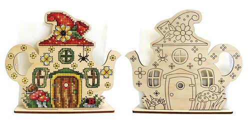Fairytale House. Napkin Holder O-045