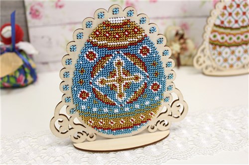 Blue Easter Egg O-052
