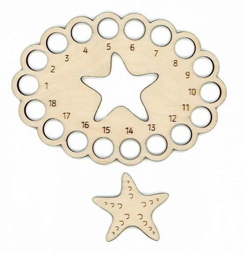 Sea Star plywood organiser OP-057