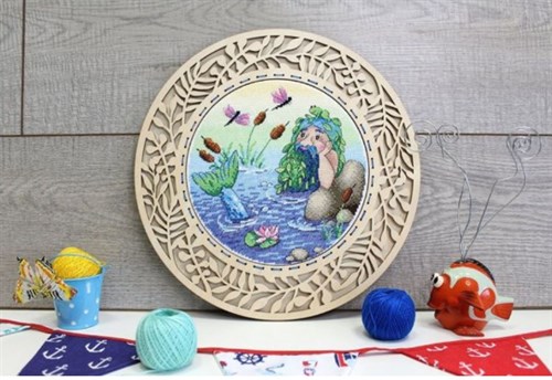 Frame Herb Wreath Large OP-240