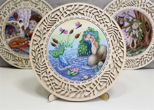 Frame Herb Wreath Large OP-240
