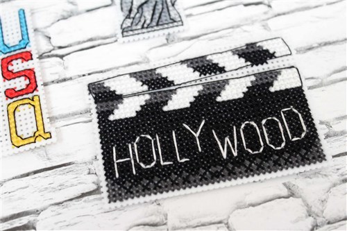 USA Magnets P-307 / SR-307 Plastic Canvas Counted Cross Stitch Kit