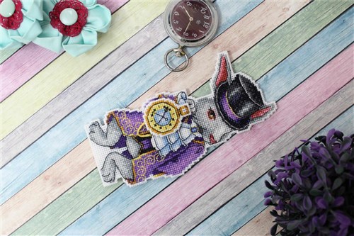 Wonderful Rabbit P-347 / SR-347 Plastic Canvas Counted Cross Stitch Kit