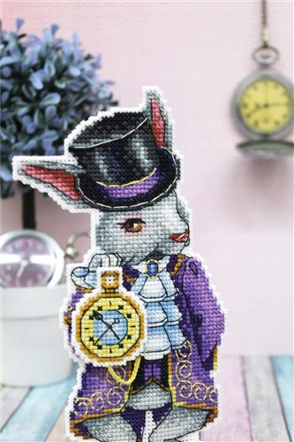 Wonderful Rabbit P-347 / SR-347 Plastic Canvas Counted Cross Stitch Kit