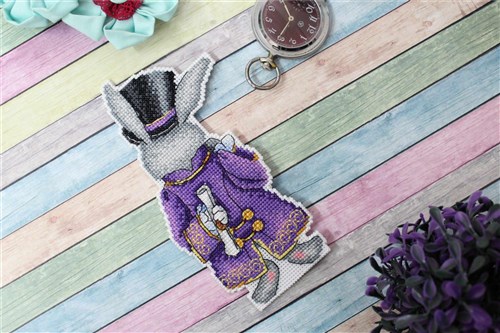 Wonderful Rabbit P-347 / SR-347 Plastic Canvas Counted Cross Stitch Kit